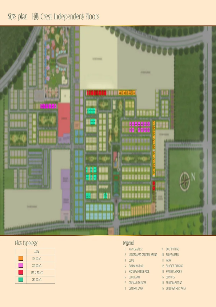 True Habitat Luxe Residency 112 Location Map