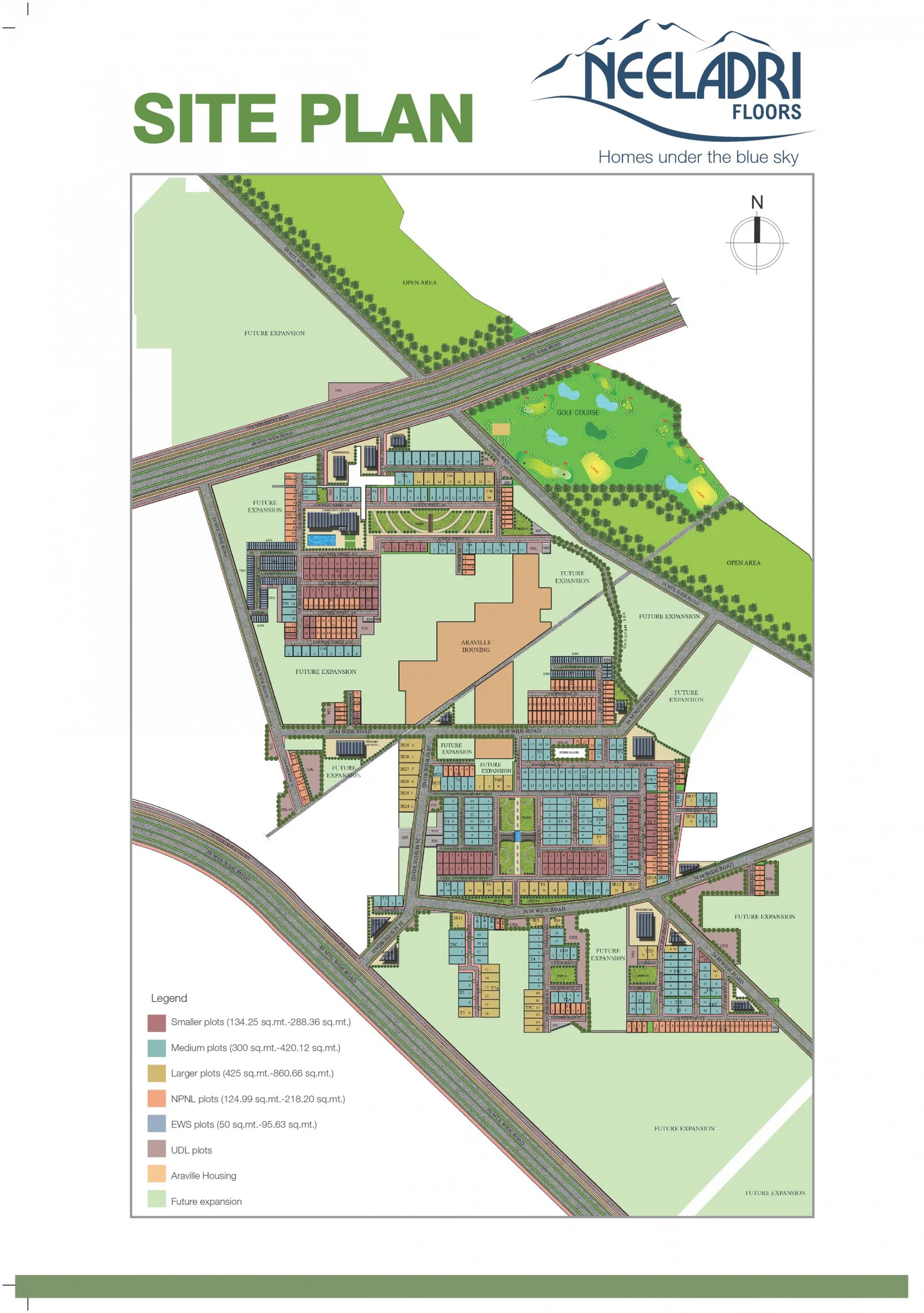 True Habitat Luxe Residency 112 Location Map