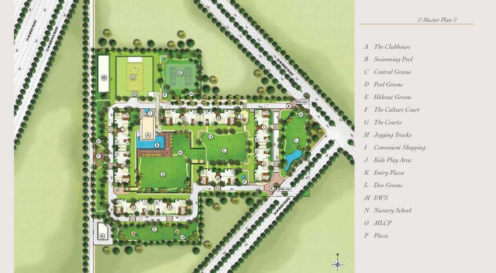 Paras Quartier Site Plan