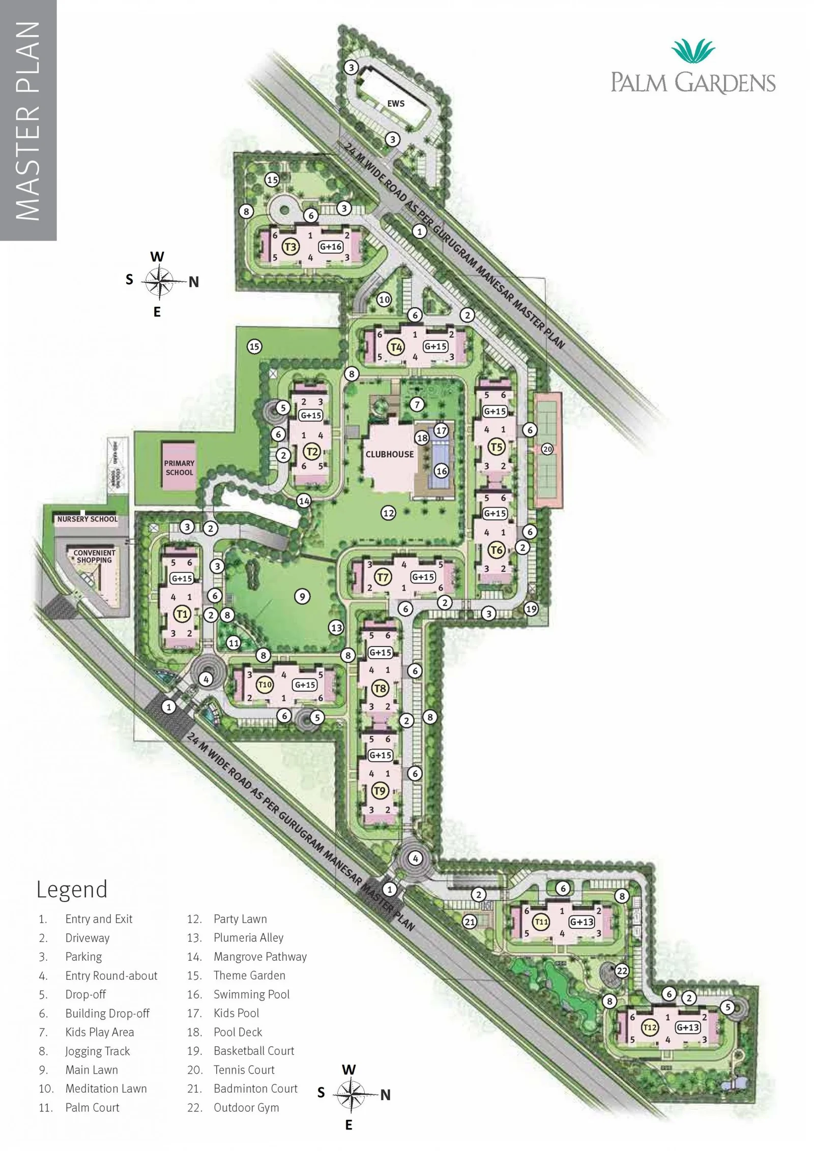 Paras Quartier Site Plan