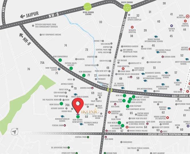 Paras Quartier Site Plan
