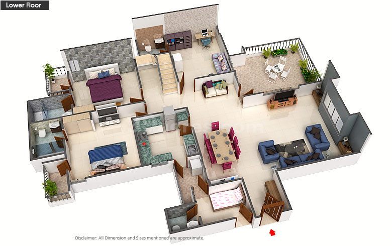 Vipul Greens Floor Plan