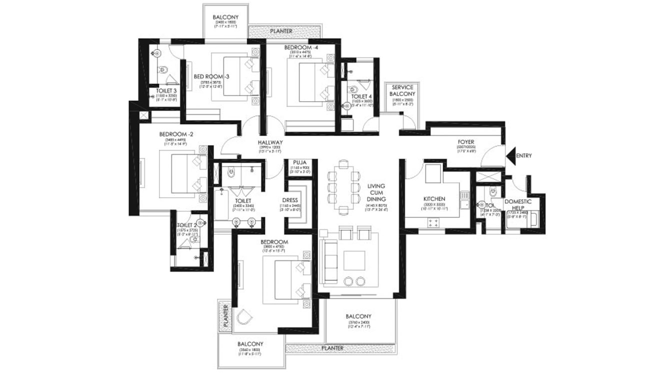 IREO Victory Valley Floor Plan