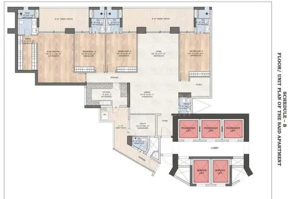 Baani Ikon Residencies Floor Plan