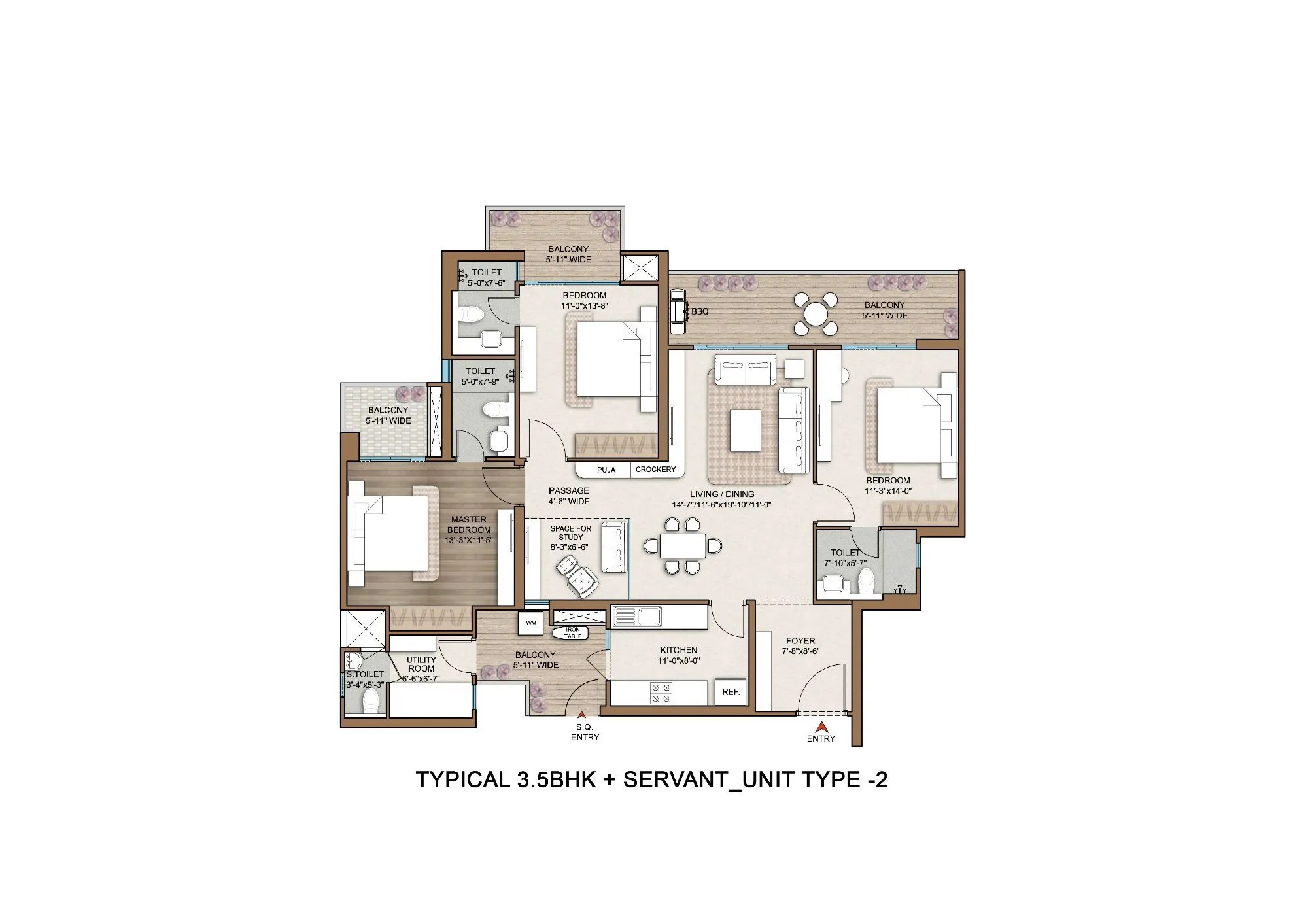 Smartworld Select Floor Plan