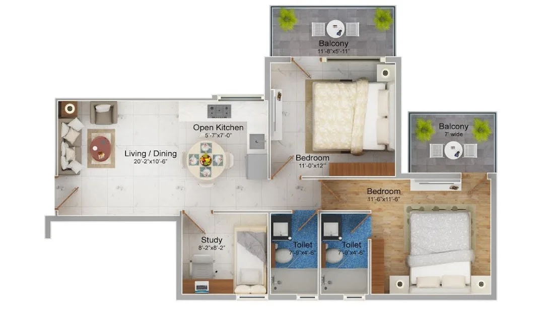 OSB Expressway Towers Floor Plan