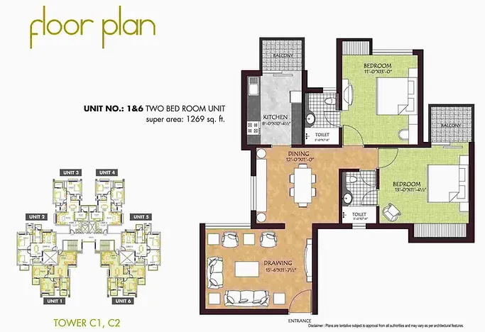 Tulip Grand Floor Plan