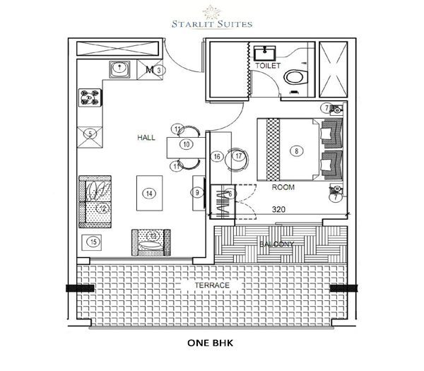 JMD Imperial Suites Floor Plan