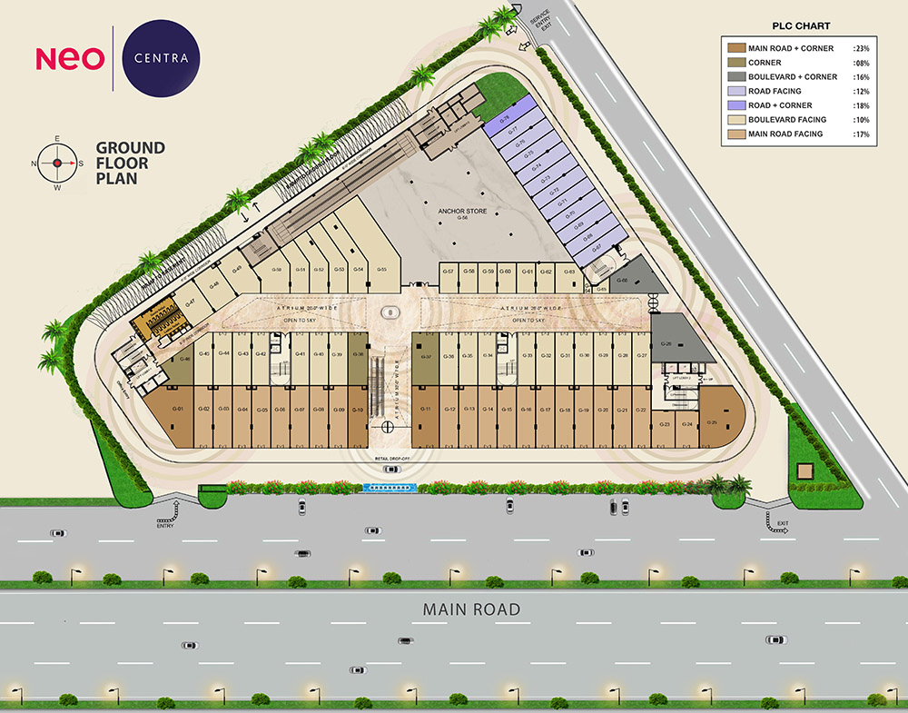 Neo Centra Site Plan
