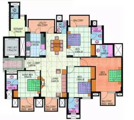 JMD Gardens Floor Plan