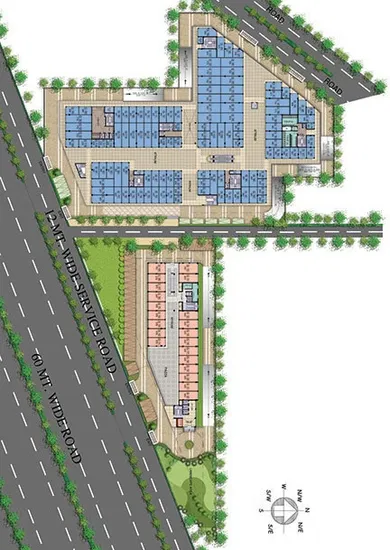 Sapphire 93 Site Plan