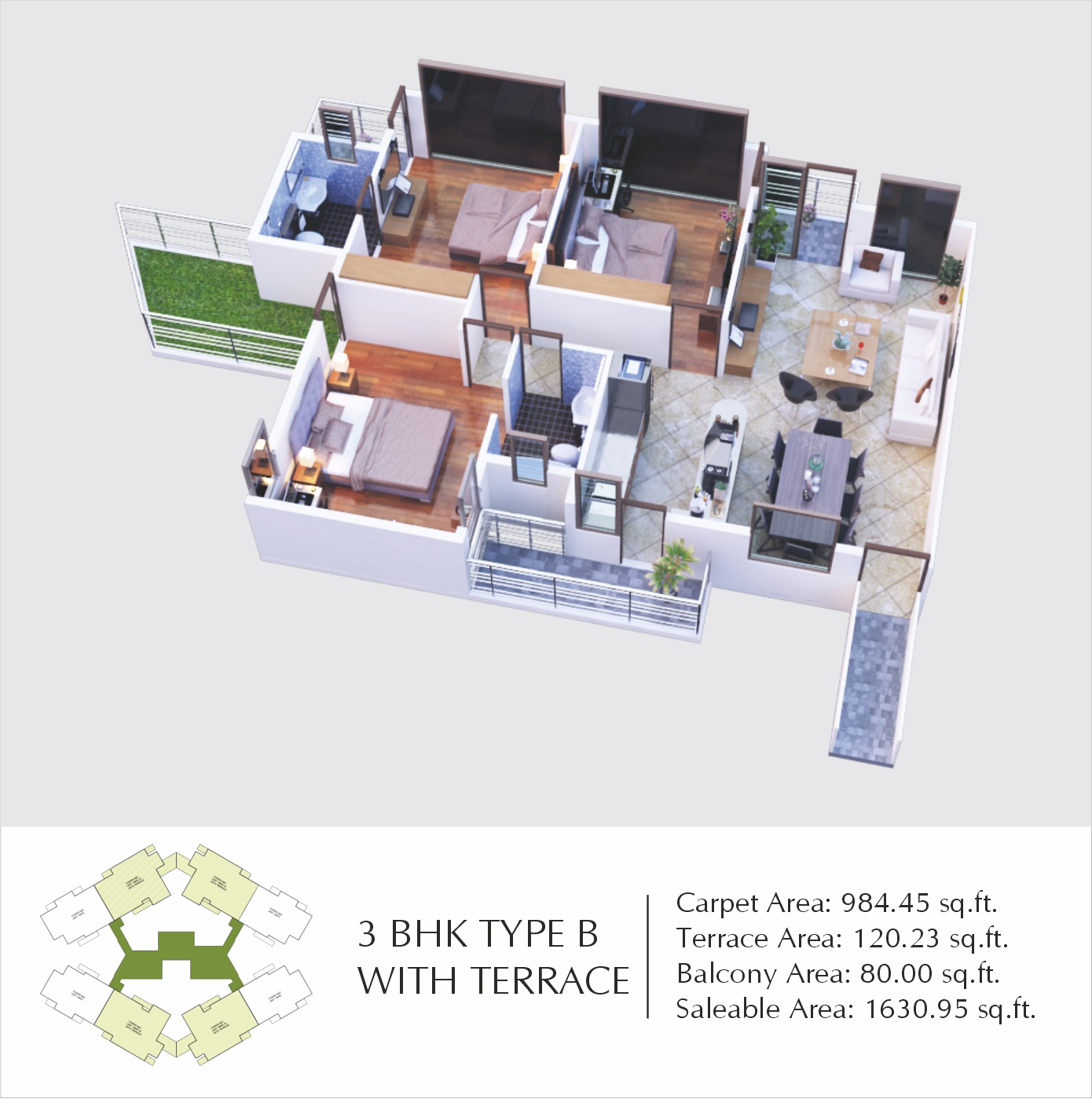 Raheja Vanya Floor Plan