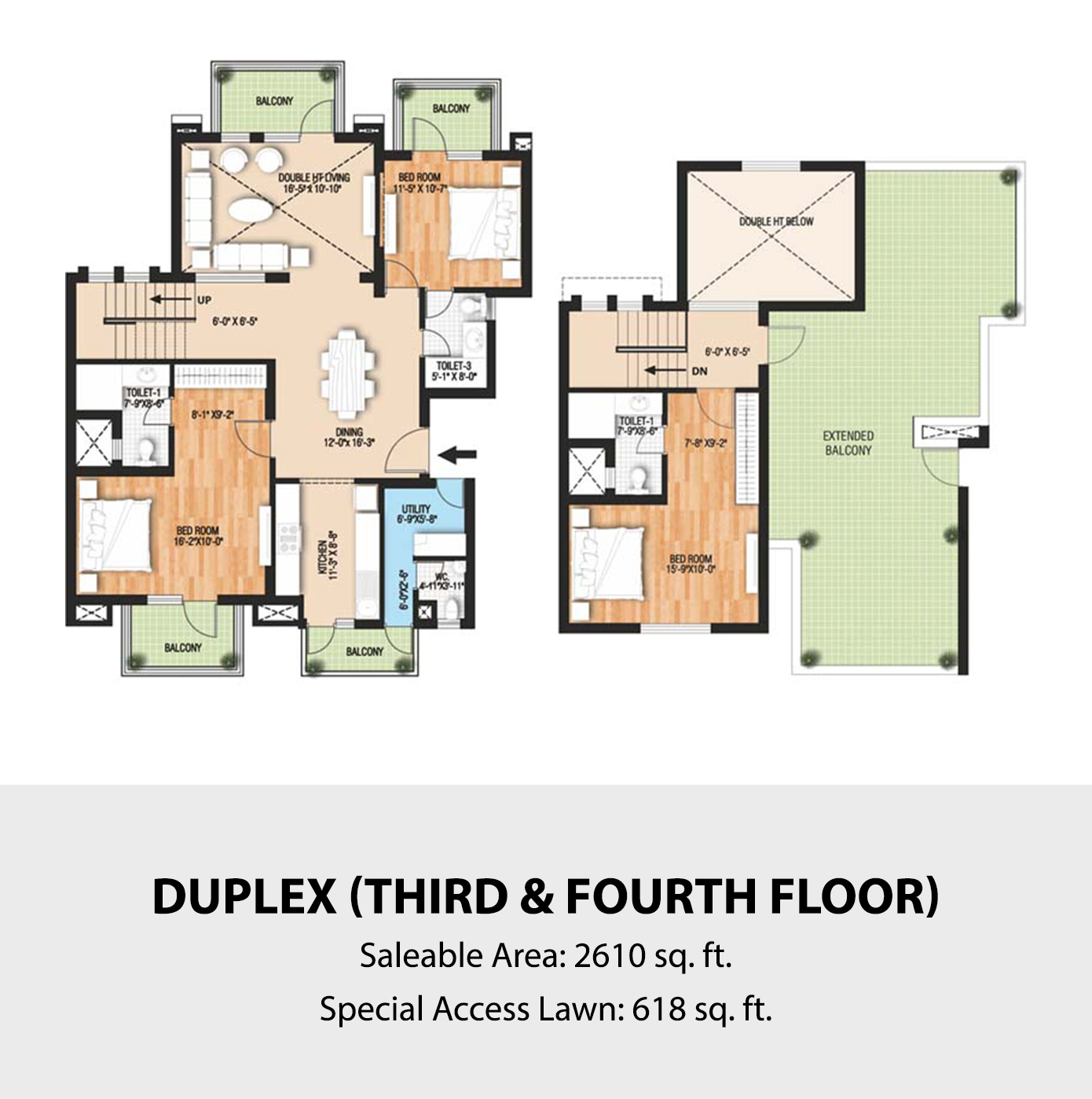 Raheja Vedaanta Floors Floor Plan